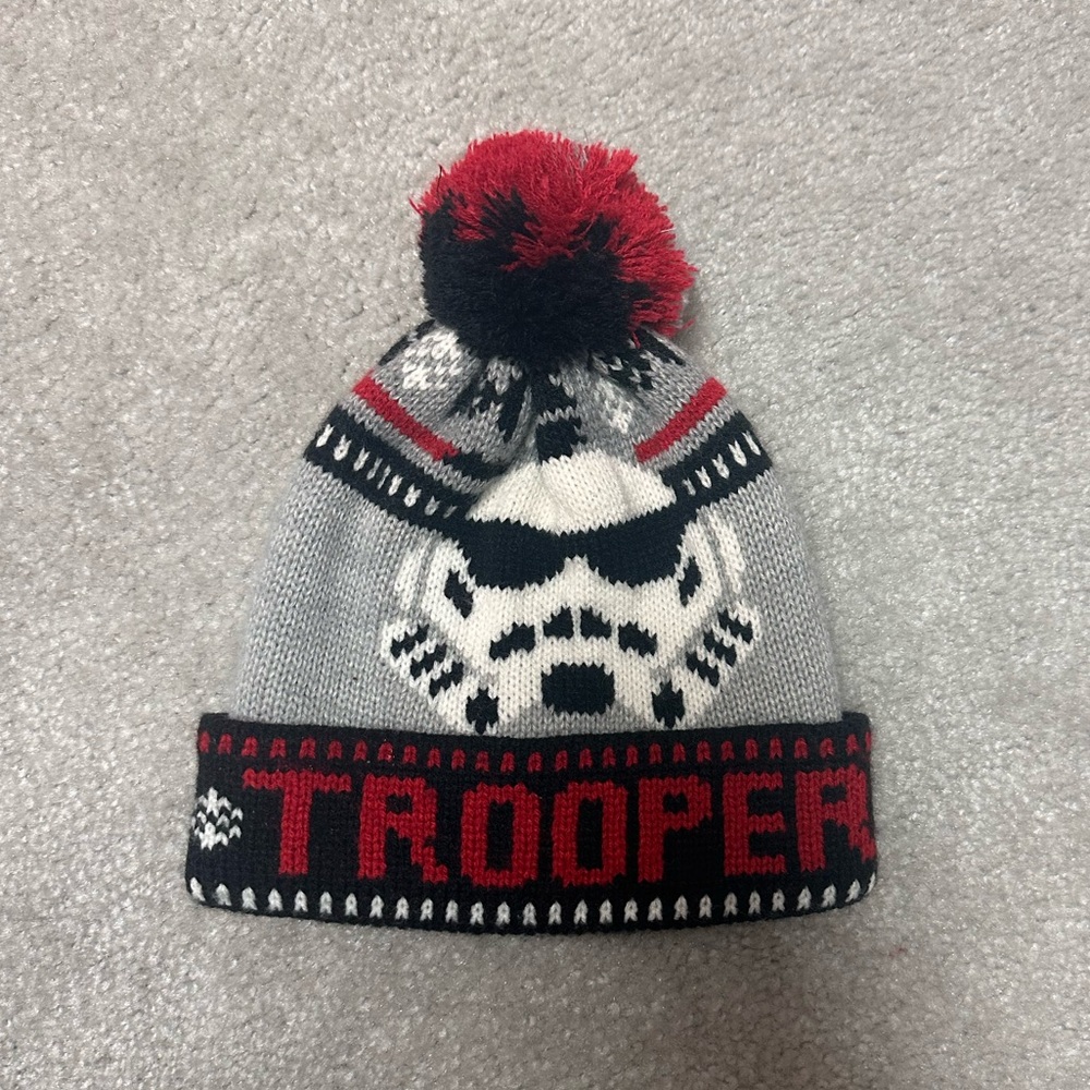 Excellent condition Storm Trooper Baby Beanie- Baby Gap